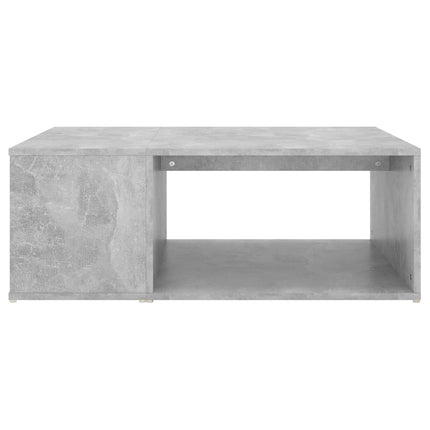 Soffbord betonggrå 90x67x33 cm konstruerat trä
