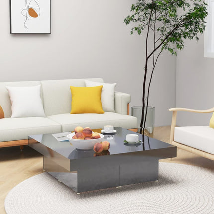 Soffbord Åldrat Trä 90X90X28 Cm Konstruerat Trä