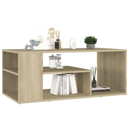 Soffbord Sonoma ek 100x50x40 cm konstruerat trä