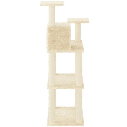 Klösträd med sisalpelare gräddvit 118,5 cm