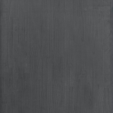 Förvaringshylla grå 60x30x210 cm massiv furu