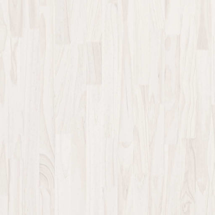 Bokhylla 3 hyllplan vit 100x30x105 cm massiv furu