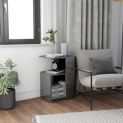 Sidobord 36X30X56 Cm Konstruerat Trä