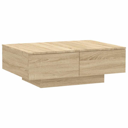 Soffbord sonoma-ek 90x60x31 cm konstruerat trä