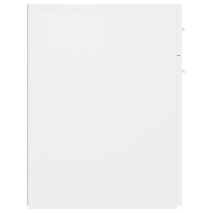 Apoteksskåp vit 20x45,5x60 cm konstruerat trä