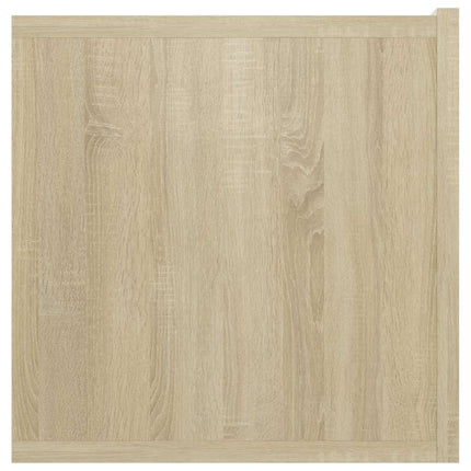 Hängande TV-skåp 2 st sonoma-ek 60x30x30 cm