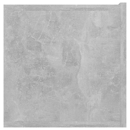 Väggmonterat TV-skåp betonggrå 60x30x30 cm