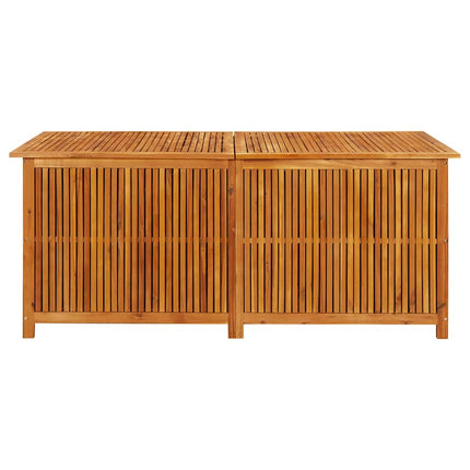 Dynbox 175x80x75 cm massivt akaciaträ