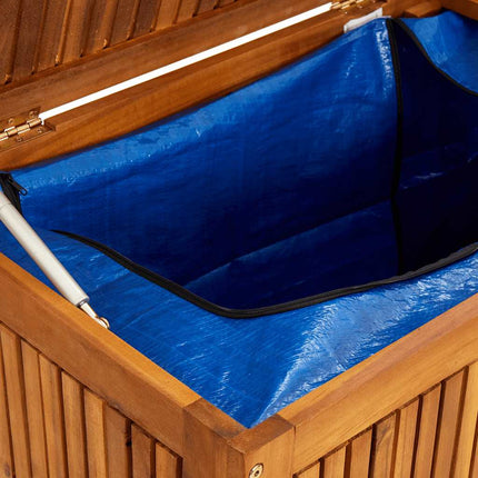 Dynbox 175x80x75 cm massivt akaciaträ