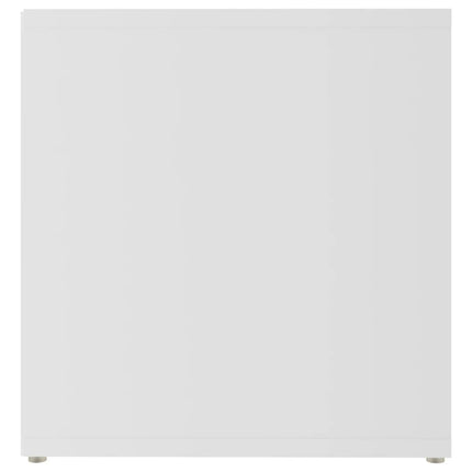 TV-skåp 2 delar vit 72x35x36,5 cm konstruerat trä
