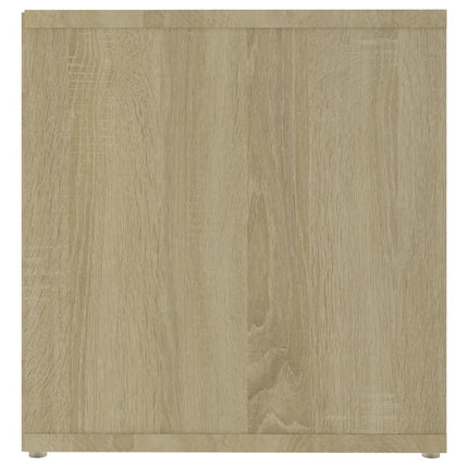 TV-skåp 2 st sonoma-ek 72x35x36,5 cm konstruerat trä