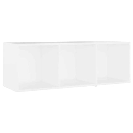 TV-skåp 2 st vit 107x35x37 cm konstruerat trä