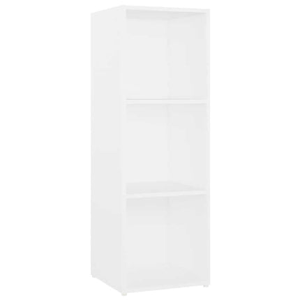 TV-skåp 2 st vit 107x35x37 cm konstruerat trä
