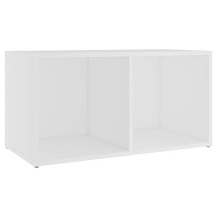 TV-skåp 2 delar vit 72x35x36,5 cm konstruerat trä