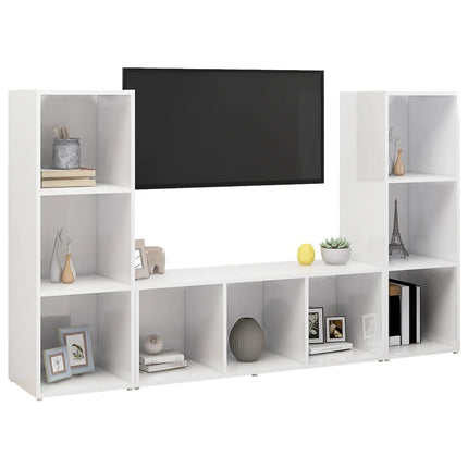 | TV-skåp | 3 pcs 37 x 35 x 107.5 cm