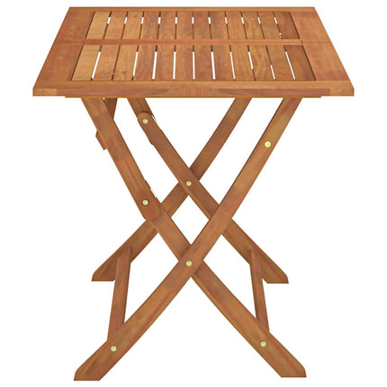 Hopfällbart trädgårdsbord 120x70x75 cm massivt eukalyptusträ