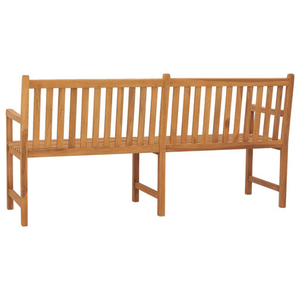 Trädgårdsbänk 180 cm massiv teak