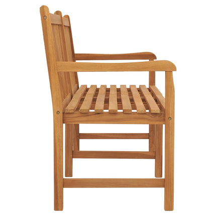 Trädgårdsbänk 180 cm massiv teak