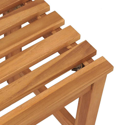 Trädgårdsbänk 180 cm massiv teak