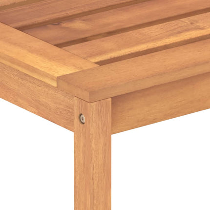Trädgårdsbänk 114 cm massiv teak