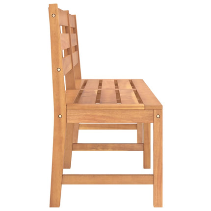 Trädgårdsbänk 180 cm massiv teak