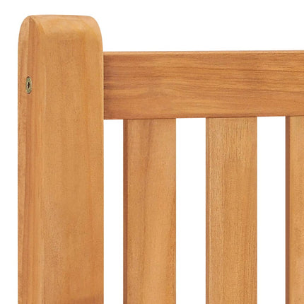 Trädgårdsbänk 114 cm massiv teak