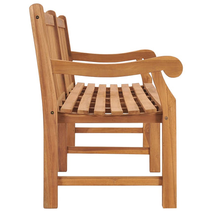 Trädgårdsbänk 228 cm massiv teak
