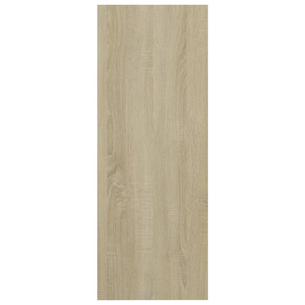 Avlastningsbord sonoma ek 78x30x80 cm konstruerat trä