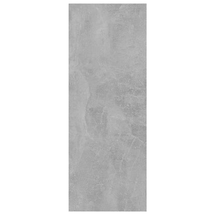 Konsolbord betonggrå 78x30x80 cm konstruerat trä