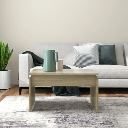 Soffbord sonoma-ek 68x50x38 cm konstruerat trä