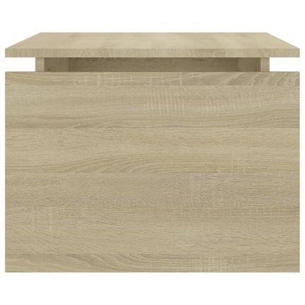 Soffbord sonoma-ek 68x50x38 cm konstruerat trä