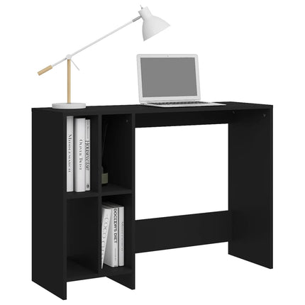 Datorbord svart 102,5x35x75 cm konstruerat trä