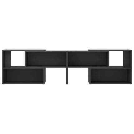 Tv-bänk grå 149x30x52 cm konstruerat trä