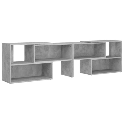 Tv-bänk betonggrå 149x30x52 cm konstruerat trä