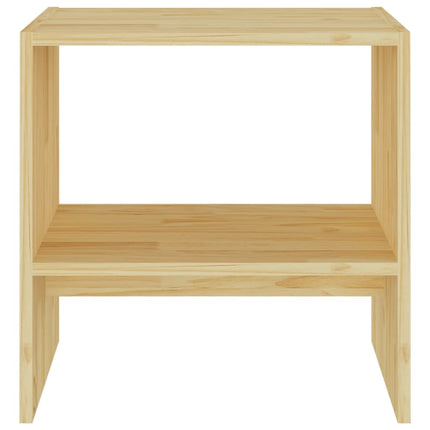 Sängbord 2 st 40x30,5x40 cm massiv furu