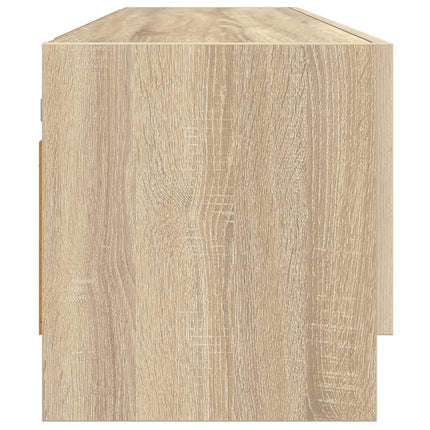 Garderob sonoma-ek 100x32,5x35 cm konstruerat trä