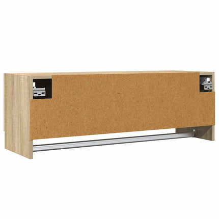 Garderob sonoma-ek 100x32,5x35 cm konstruerat trä