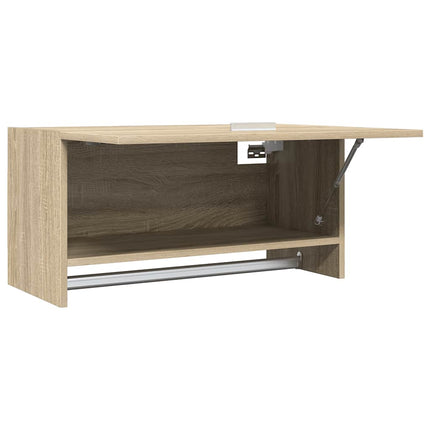 Garderob sonoma-ek 70x32,5x35 cm konstruerat trä