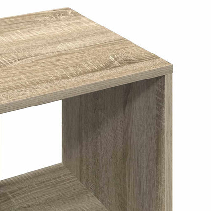 Garderob sonoma-ek 80x40x110 cm konstruerat trä