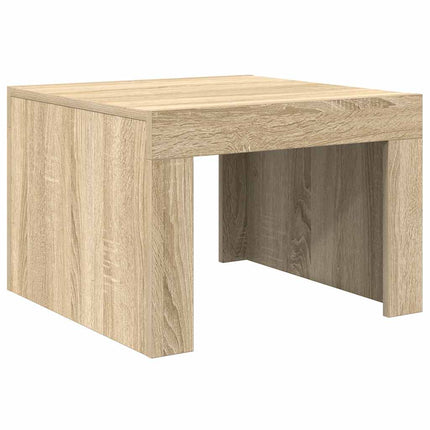 Soffbord sonoma-ek 50x50x35 cm konstruerat trä