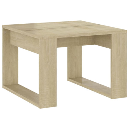 Sidobord sonoma-ek 50x50x35 cm konstruerat trä