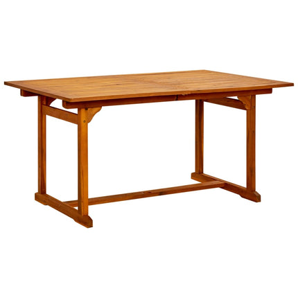 Trädgårdsbord (150-200)x100x75 cm massivt akaciaträ