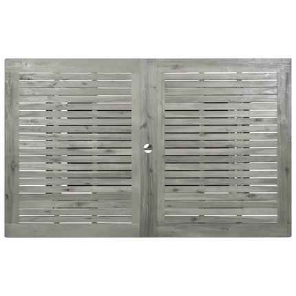 Trädgårdsbord (160-240)x100x75 cm massivt akaciaträ
