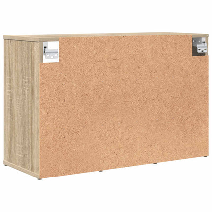 Skoskåp 77,5 x 30 x 51 cm Konstruerat trä Sonoma-ek