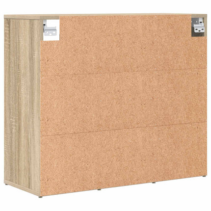 Skoskåp med hylla Sonoma-ek 77,5 x 30 x 67 cm Konstruerat trä