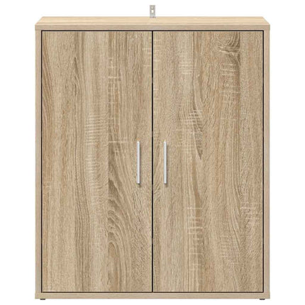 Skoställ sonoma-ek 60x35x70 cm konstruerat trä