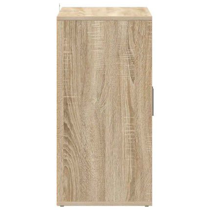 Skoställ sonoma-ek 60x35x70 cm konstruerat trä