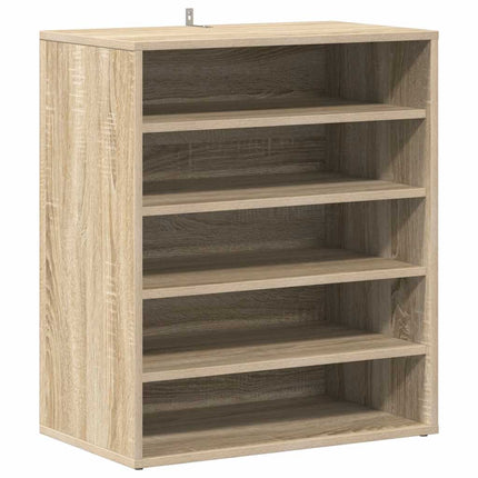 Skoställ sonoma-ek 60x35x70 cm konstruerat trä