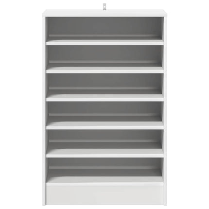 Skoskåp vit 60x35x92 cm konstruerat trä