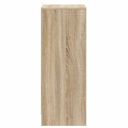 Skoskåp sonoma-ek 60x35x92 cm konstruerat trä